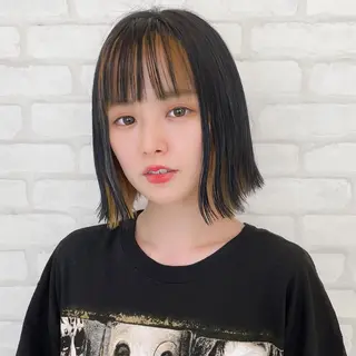 ショート カラー abilita AZUSAのヘアスタイル