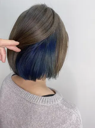 ショート ブリーチカラー/ 岩破瑞希のヘアスタイル