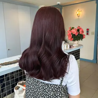 ロング 長嶋美奈/ 韓国風レイヤーカットのマツエク・マツパデザイン