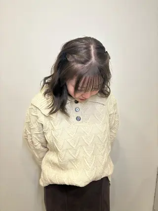 ミディアム カラー アスカ/ 武庫之荘美容室のヘアスタイル