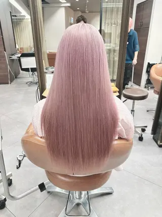 ロング カラー 韓国ヘア rin🎀のヘアスタイル