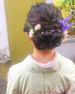 ヘアアレンジ 齋藤 咲のヘアスタイル