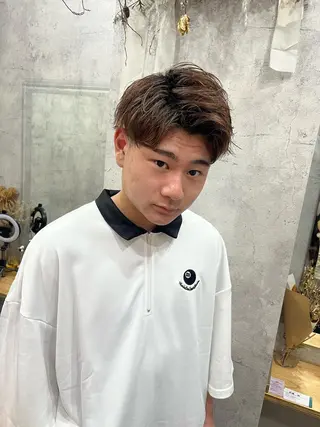 ショート メンズ 鹿児島 TSUBASAのヘアスタイル