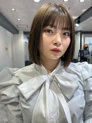 ミディアム カラー ダブルカラー🩰 CHIHIRO👒のヘアスタイル