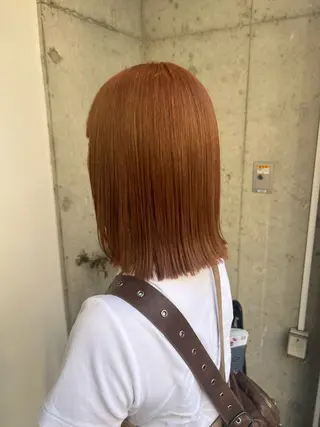 ミディアム カラー 🌝ぷる艶ハイトーン 柔らかヘア🍅まあやのヘアスタイル