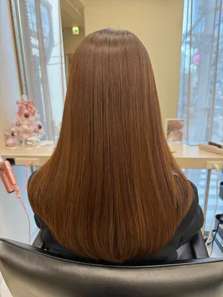 ロング パーマ haru 髪質改善サロンのヘアスタイル