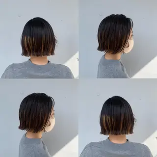 ショート もにか🌞原宿/渋谷 🌝ブリーチカラーのヘアスタイル