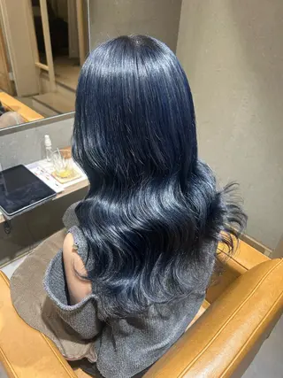 ロング 艶髪/韓国風🤍🖤 小林実央‎のヘアスタイル