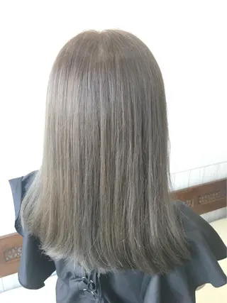 セミロング カラー Rise Heart 中村 裕介のヘアスタイル