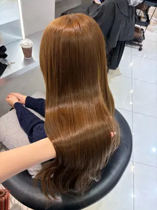 ロング カラー 韓国レイヤー×モテ髪 /MITSUKI🤍のヘアスタイル