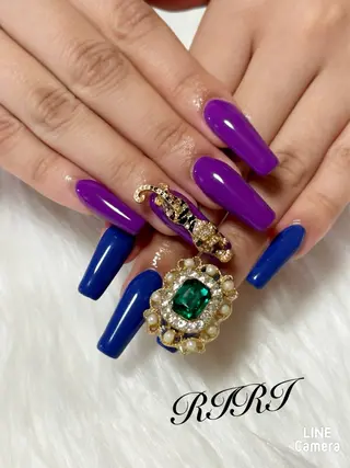 ネイル riri オーナーのネイルデザイン