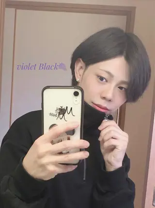 カラー メンズ 韓国ヘア/レイヤー/ 顔まわり/りょーとのヘアスタイル