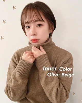 ショート カラー salon AKIRA所属・市川 千夏のヘアスタイル