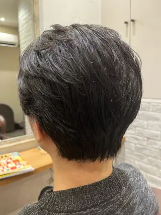 メンズ シシヘアー メイのヘアスタイル