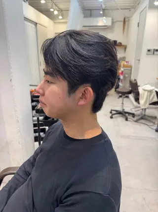 ショート パーマ メンズ Dxxxx III所属・女性目線の大人 メンズ*Ayakaのヘアスタイル