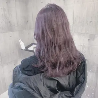 セミロング カラー ヘアアレンジ 💕ブリーチ/ヘアメ 🎀YUUKAのヘアスタイル