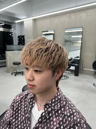 メンズ よしのり genieeのヘアスタイル