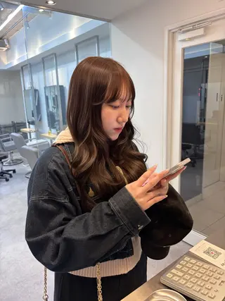 ロング 透明感/韓国ヘア/ miyu 🎀のヘアスタイル