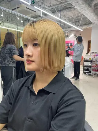 ショート 韓国風くびれヘア/ 小顔レイヤー🧿小林のヘアスタイル