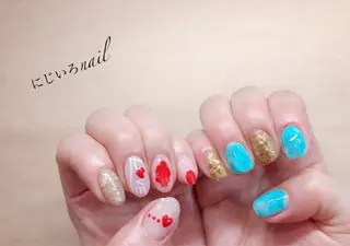 ネイル にじいろ nailのネイルデザイン