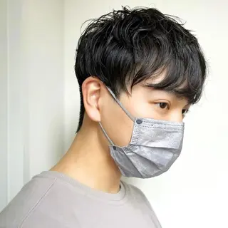 パーマ メンズ 韓国ヘア /男女❄️ 細江 美紅のヘアスタイル