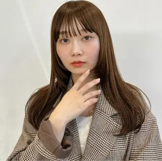 セミロング 🫧レイヤー/暖色 /ベージュMAI🫧のヘアスタイル