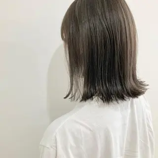 ミディアム カラー お洒落パーマ/ 艶カラー/michiのヘアスタイル