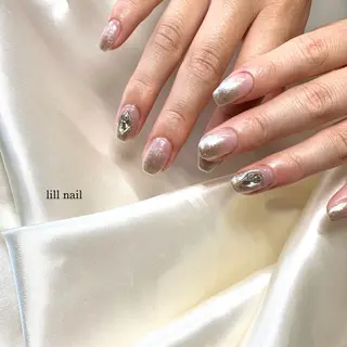 ミディアム pllia beautyのネイルデザイン