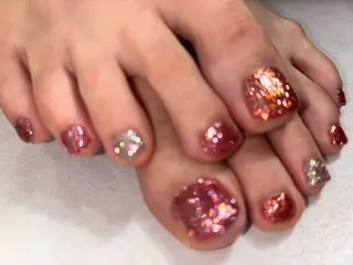 ネイル Studio Rosé所属・studioRose Rinのネイルデザイン