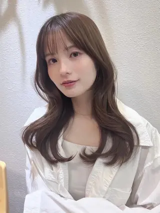 ミディアム 艶髪/髪質改善/ 松村きさらのヘアスタイル