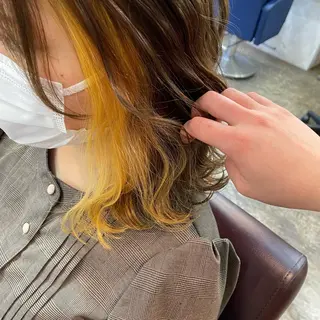 ミディアム 💎耳ツボジュエリー 髪質改善🌙土屋桃佳のヘアスタイル