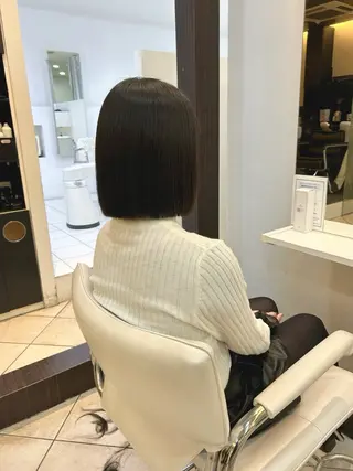 ミディアム カラー 🐰根本 姫音｜ 淵野辺カラー🤍🫧のヘアスタイル