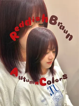 ミディアム カラー 似合わせカラー／ 松岡茉和🐼🌈🌟のヘアスタイル