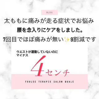 【足圧】鬼👹リンパ 身体整うサロンのエステ・リラクイメージ