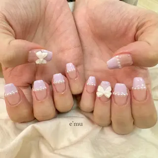 ネイル nail salon e'mu💐のネイルデザイン