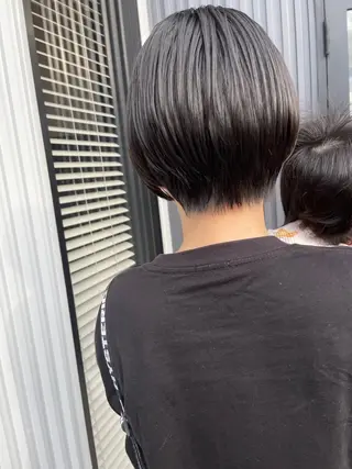 ショート ムトウ リンカのヘアスタイル