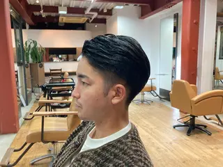 ショート メンズ ニュアンスパーマ/ メンズカット田島勇樹のヘアスタイル