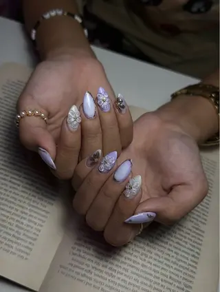 ネイル JIN 168 新大久保のネイルデザイン