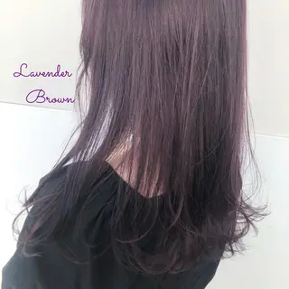 ロング カラー 似合わせ.ﾍｱｾｯﾄ 得意🌹井上美沙のヘアスタイル
