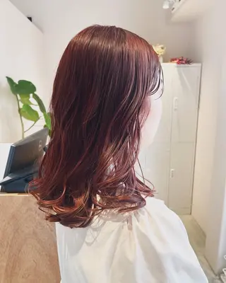 セミロング rivegauche yasuokaのヘアスタイル
