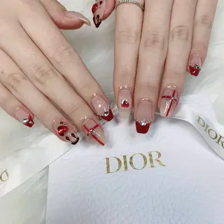 ネイル La neige* yuki 🥯🍑のネイルデザイン