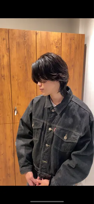 メンズ 透明感ブリーチ/ メンズパーマのヘアスタイル