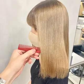 ミディアム カラー カラー系/カット特化 🟠オオタキマサシのヘアスタイル