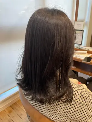 ミディアム 山本　恵 (やまもと  けい)のヘアスタイル