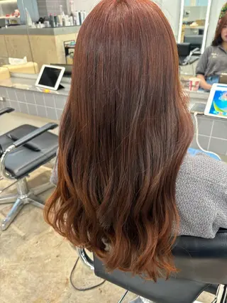 ロング るか/ハイトーン🩵 /ダブルカラー🌟のヘアスタイル