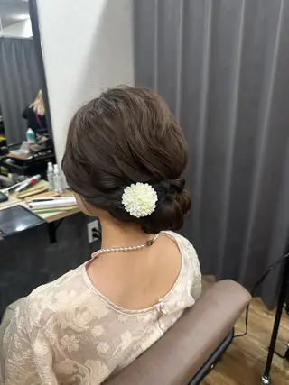 ロング ヘアアレンジ TELA HAIR南流山店所属・TELA HAIR Annaのヘアスタイル