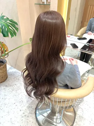 ロング Kanami/韓国風 /艶カラーのヘアスタイル