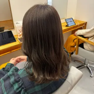 ミディアム c＆ ちはるのヘアスタイル