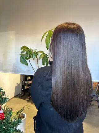 ロング 髪質改善Lampsi鹿児島中央所属・髪質改善Lampsi 鹿児島中央駅前店のヘアスタイル