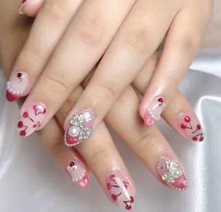 ネイル 波 なみのネイルデザイン